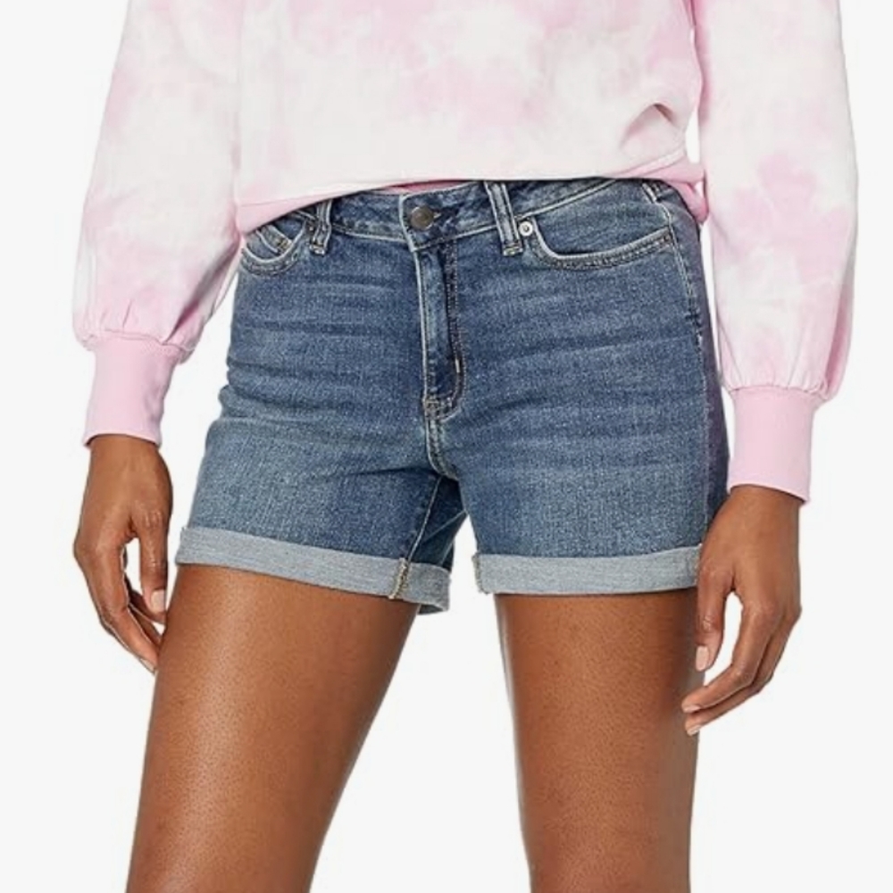 Universal Thread Mid-rise Boyfriend Shorts size 0/25 Stretchy G-0460